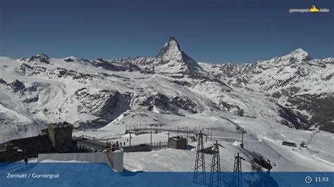 webcam zermatt gornergrat|Webcams